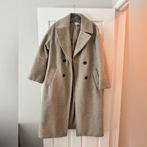 Zara Wool coat oversized!!